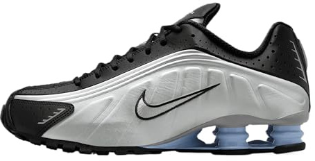 Nike HQ1988-004 Shox R4 Herren METALLIC Silver/METALLIC Silver-Black EU 47.5