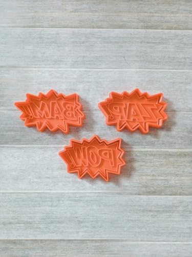 Superhero Cookie Cutters Assorted Designs Set Off 6