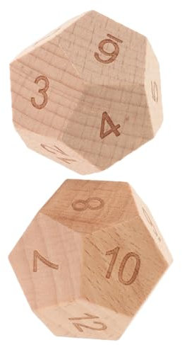 Vaguelly 2stücke Holzwürfel Seitig Für Junge Mädchen Mathe-zähler Für Frühe Bildung Kognitive Entwicklung Und Interaktive Eltern-Junge Mädchen-aktivitäten