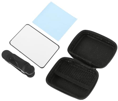 DECORNIJIA Wiederverwendbarer Kleiner Spiegelreflektor mit Verstellbarem Handyclip Leichter Professioneller Smartphone Spiegel für Kreative Fotoshootings und Reisen
