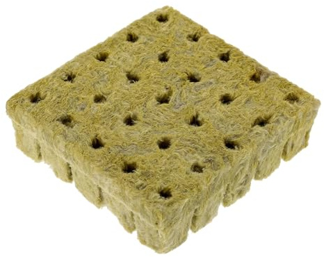 Artibetter Blocco di Torba per Piantine 25 Pezzi 25x25x40 Mm per Coltivazione Senza Suolo Traspirante e Nutritivo per Vivai e Giardinaggio Domestico