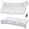 Spares2go Filtre à peluches pour sèche-linge Beko - Version ultérieure