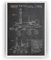 Mars Rover 2004 Patent Poster - Science Gift Astronaut Vintage Spaceship Aerospace Wall Art Bedroom Original Decor Merchandise Rocket - Frame Not Included