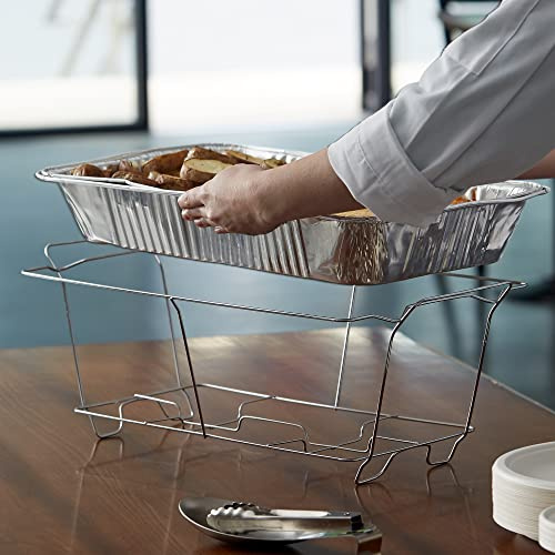 4 Pack of Chafing Wire Rack Serving Trays Food Warmer (4)