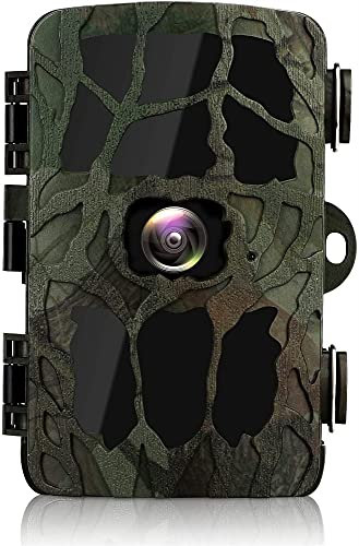 FOOSKOO Trail Wildlife Camera 4K Hunting Camera Trap 20MP Hunt Night Vision Support 256GB Wildlife Photo-trap Hunting Trail Photo Camera