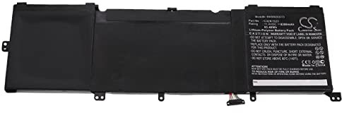 vhbw batteria compatibile con Asus ZenBook Pro UX501VW N501L, UX501VW-FY145T, UX501VW-FY144T notebook (8200mAh, 11,4V, Li-Poly)