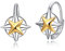 Kompass Ohrringe 925 Sterling Silber Kompass Graduierung Geburtstagsgeschenke für Frauen