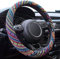Limsas Boho-Lenkradbezug, elastische Mikrofaser für Damen, universelle Passform, 38,1 cm, für Auto, SUV, Hippie-Stil, rutschfest, atmungsaktiv, schweißabsorbierend - 01