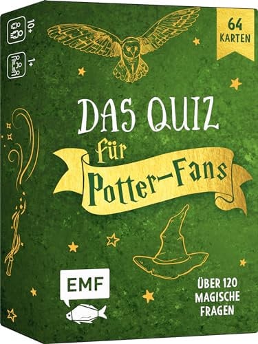 Kartenspiel: Das inoffizielle Quiz für Harry Potter-Fans: Mit über 120 magischen Quizfragen