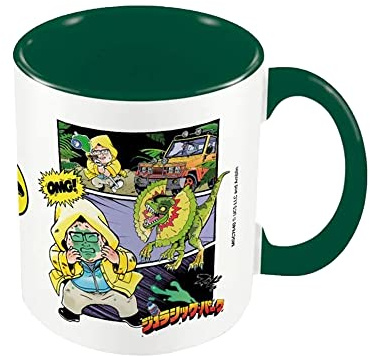 Jurassic Park Mug in Presentation Gift Box (Anime Design) 11oz Ceramic Mug - Official Merchandise
