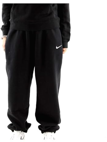 Nike W Nsw Phnx Flc Hr Os Pant Pantaloni sportivi, Black/Sail, XS Donna