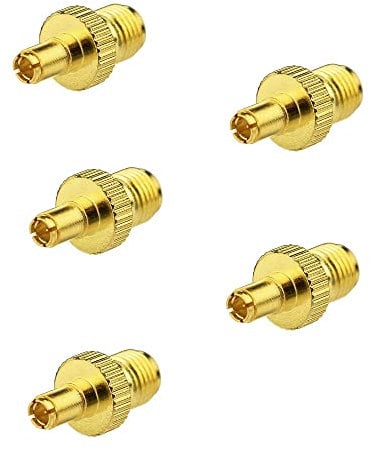 DollaTek 5PCS TS9 Antenne 5g Adapter TS-9 Stecker auf SMA Buchse für 5G 4G LTE Antenne Hsdpa Huawei 2G 3G Antenne UMTS Mobiles Breitband
