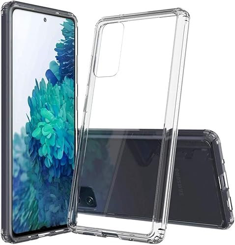Oprimio Kristallklar Hülle für Samsung S20 FE [Silikon Hülle] [%100 Durchsichtig] [Deutsche Material] [Ultra Dünn] Transparente Handyhülle für Samsung Galaxy S20 FE