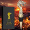 LKKCHER Dragon Head Wine Stopper, Dragon Bottle Opener, Wine Gifts for Men Dad Dragon Fans, Bottle Stoppers for Wine Champagne, Birthday Gifts, Bronze