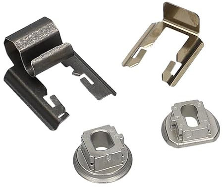 LUTH Lagerbuchsenset grillset kompatibel mit Bosch Siemens neff 626210 00626210 lagerbuchsen für Einhängegitter Teleskopauszug Backofen Ofen Herd