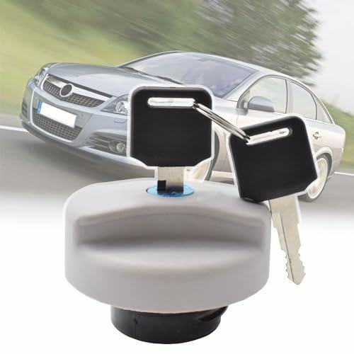 Auto Benzin Tankdeckel für Vauxhall Opel Vectra Corsa B/C Astra G/H zafira Tigra 1998 1999 2000 2001-2005, Benzin Diesel Treibstoff Deckel Tank 1702834, 93224461 Ersatz