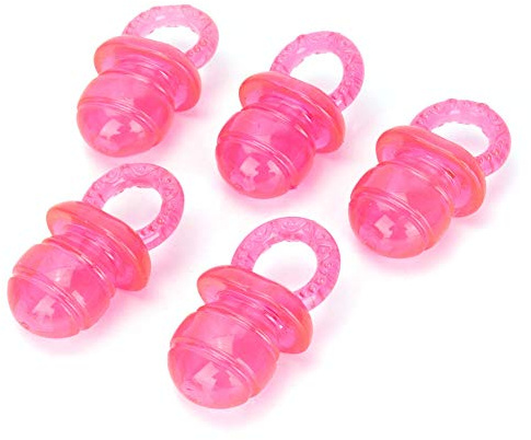 Yosoo Health Gear 5-teiliges Kauspielzeug für Hunde, Schnuller, Kauspielzeug für Welpen, Backenzahntraining, Hunde-Beißring, Zahngeräusch, Interaktives Spielzeug, Saubere Zähne, Gummiglocke, (Rot)