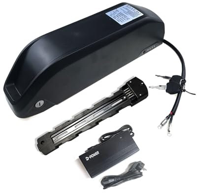 BAFANG E Bike Akkus (A Grade-Zelle) 36V19.2AH Elektrofahrrad Lithium Ionen Batterie mit Ladegerät für 250W 350W 500W 750W 1000W 1500W Mittel- und Radmotoren