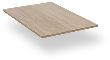 blumfeldt Bearsdon Tischplatte 120x80 - Langlebige Holztischplatte, Kratzfest & Hitzebeständig, Ideal für Esszimmer - Modernes Kiefer-Finish, Perfekt für Industrielle & Minimalistische Räume