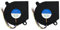 RugooSpink 2PCS 24V 5015 Blower Fan for Adventurer 5M/5M Pro 3D Printer Hotend Heatsink Fan Replacement Brushless Cooling Fan