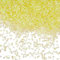 SUNNYCLUE 1 Bag 90g Straw Tube Beads Bingsu Crunchy Beads Yellow Plastic Iridescent Soft Transparent Small Tube Bingsu Add Ins Bead For Fishbow Bottle Vase Filling Wedding Diy Crafting Accessories