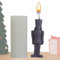 King Candle Form – Kerze, -Statue, wiederverwendbare Kerzenform, leicht zu entformen, -Modell, Kerzenform, Gussform für menschliche Kerzen, , Fondant, Kuchen, Schokolade,