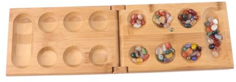 KONTONTY Mancala Brettspiel Aus Afrikanisches Mancala-strategiespiel Mit Bunten Für Junge Mädchen Und Erwachsene