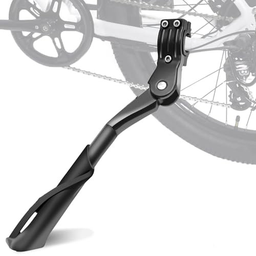 Fahrradständer für Cube Reaction Hybrid Reaction TM Stereo Stereo 120, Aluminiumlegierung Fahrradständer Höhenverstellbarer rutschfest Fahrrad Kickstand Seitenständer Fahrrad,A