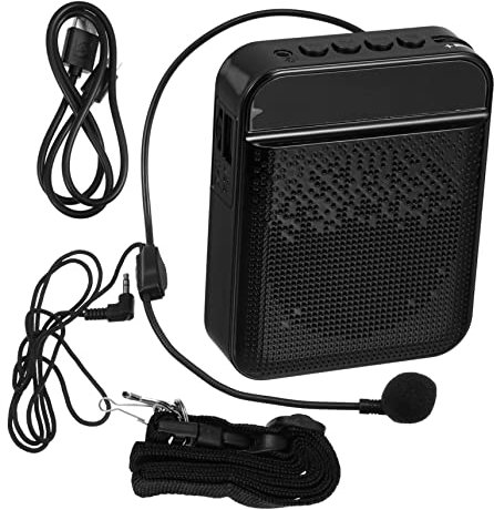 OFFSCH Wireless Voice Amplifier Rechargeable Microphone Portable Speaker Classroom Use