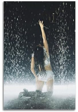 Charli XCX Album-Fotoposter, Wandkunst, Leinwand, ästhetische Musik- und Filmdekoration, Wohnzimmer, Schlafzimmer, 30 x 45 cm, ungerahmter Stil