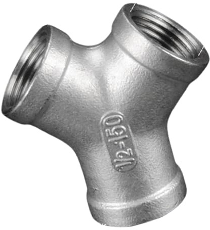 Corrosionresistant 304 Stainless Steel Tees Internal Thread Pipe Fittings for Plumbing Project DIYer & Professional Use Stainless Steel Tube Pipe Fittings