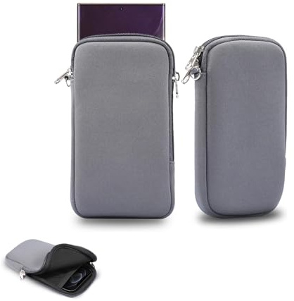 EUYKQNOI funda neopreno phone,Funda de neopreno para teléfono móvil con bolsillo de malla para iPhone 16 Pro Max 15 Pro Max Samsung Galaxy S25 Ultra S24 Ultra A16 A14 A04s A35 A36 A05 A06 OnePlus 13