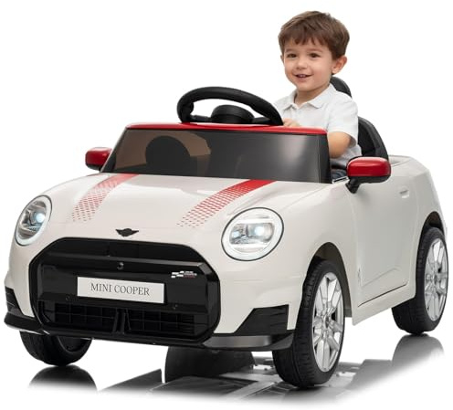 Garvee SX3518 MINI Lizenz-Elektroauto Für Kinder, 12V 4.5AH Longwei Batterie, Mit Fernbedienung, Kunststoffsitz & Rädern, Positive Energy Ladegerät
