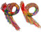 Resinta Lot de 100 bracelets tressés faits à la main - Couleurs assorties - Bracelets d'amitié - Fournitures de fête pour bracelet de cheville