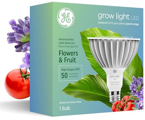 GE Lighting 93101233 LED-Wachstumsleuchte PAR38, 30 W, Rot