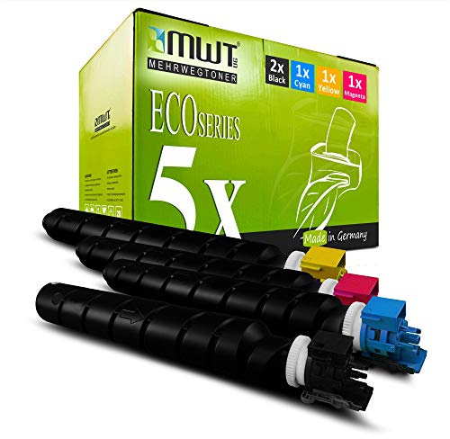 5X Kraft Office Supplies XXL Toner im Set kompatibel für Kyocera TASKalfa /Copystar 5052ci 5053ci 6052ci 6053ci ersetzt TK-8345