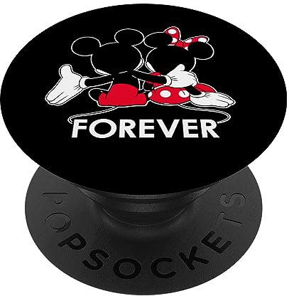 Disney Mickey and Minnie Mouse Silhouettes Forever PopSockets Klebender PopGrip