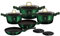 Set di pentole da 10 pezzi, collezione Emerald BH/6065