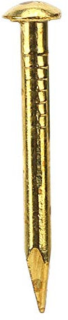 100 pezzi grandi chiodi di rame, chiodi di rame lunghi per l'uccisione di alberi che rimuovono i ceppi (18 mm)