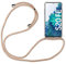 betterfon Hülle Kompatibel mit Samsung Galaxy S20 FE | Handykette Smartphone Halskette Hülle mit Band | Handyhülle mit Kordel zum Umhängen Kompatibel für Galaxy S20 FE | Beige/Braun