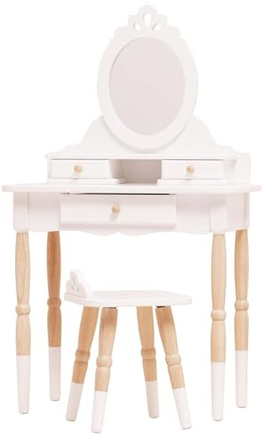 Le Toy Van TV607 Vanity Table, White, Large