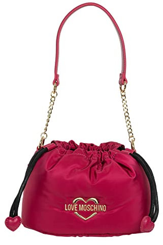 Love Moschino, JC4057PP1FLE1, Borsa a Spalla Donna, Rosso, 14x22x9