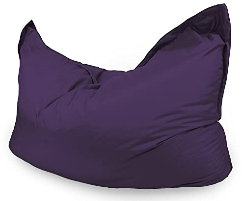 Beautiful Beanbags - Large Kids Big Brother Beanbag Chair - Purple | Water-Resistant, Ready-Filled Bean Bag for Indoor or Outdoor Use