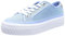 Tommy Hilfiger PLATFORM VULCANIZED SNEAKER, Sneaker vulcanizzate Donna, Blu (Vessel Blue), 39.5 EU