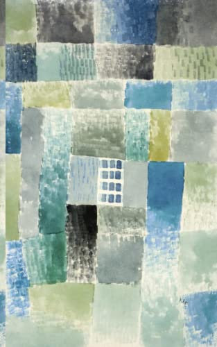 The Notebook: 5 x 8 | Paul Klee First house in a settlement (1926) Cover Art Notebook | Highschool, College, Work and Personal Notebook | Paperback Wide Ruled