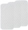 Rehomy Protector de cambiador de pañales para bebé, 3 unidades, impermeable, de algodón de bambú, lavable, reutilizable, 14 x 27 pulgadas