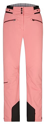 Ziener Damen TILLA Ski-Hose/Schnee-Hose | atmungsaktiv, wasserdicht, Primaloft, pink Vanilla stru, 34