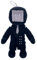 Benolls Skibidi Toilet Plush,11 Skibidi Toilet Titan TV Man Plush Toy,Gefüllte Skibidi Toilette Plüschfigur,Stuffed Anime Game Figure Halloween for Fans and Kids(Tie TV Man)