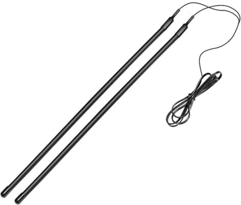 Jixaxe Estim Penisringe Elektro Schock 2 Stück Cockringe Faltbar Hodenring Reizstromgeräte Elektrostimulation Bondage Set mit Host und Fernbedienung SM Sexspielzeug für Männer Paare (Zubehör: Ring)