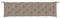 Gecheer Gartenbankauflage, Bankauflage, Sitzkissen Outdoor, Polsterauflage Bankpolster, Bankkissen, Taupe 200x50x7 cm Oxford-Gewebe